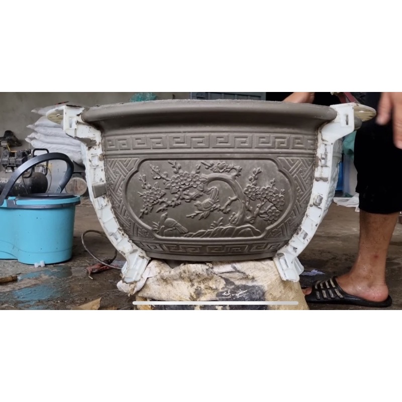 Khuôn tròn 69 mẫu mới 4 mặt hoa văn TỨ QUÝ