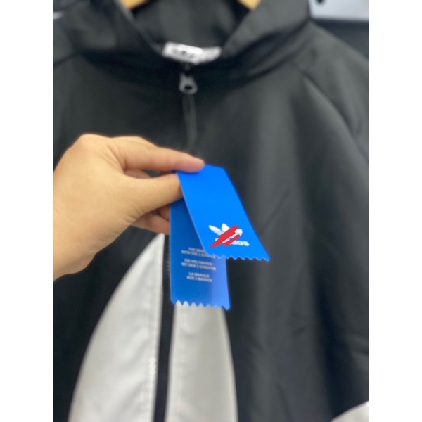 Áo Khoác Dù Adi_das logo thêu 2 lớp dày dặn - Hàng Chuẩn hình
