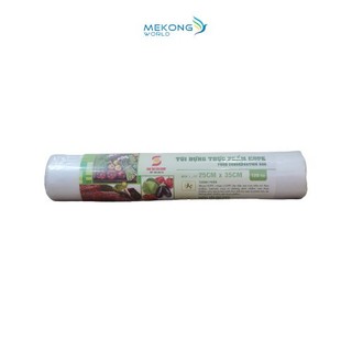 Cuộn túi đựng thực phẩm loại đại, 1 cuộn 120 túi