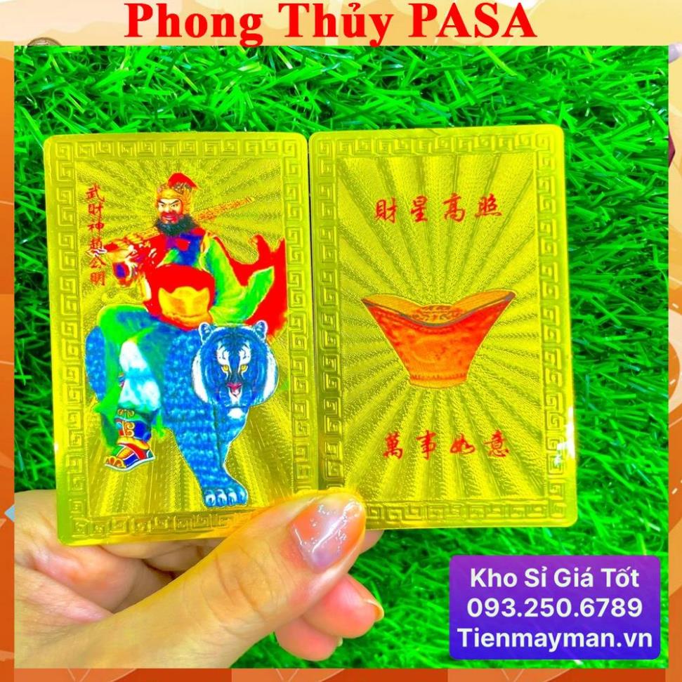 [HÀNG CHUẨN] Kim Bài Thần Tài Triệu Công Minh [đã khai quang]