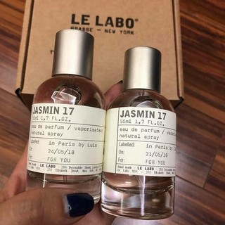 Cocon Trendy -- Nước hoa LE LABO JASMIN 17 -- 5-20ml