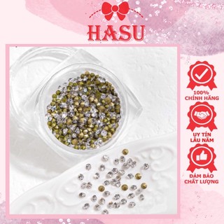 Đá chân nhọn màu trắng mix siêu sáng