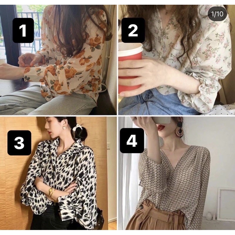 Áo Somi Hoa Vintage Nhật Siêu Đẹp