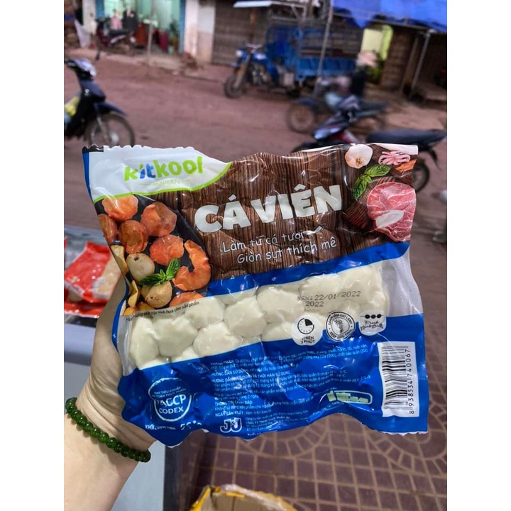 Cá viên 500g Lacusina / Kitkool / Jofood ngon