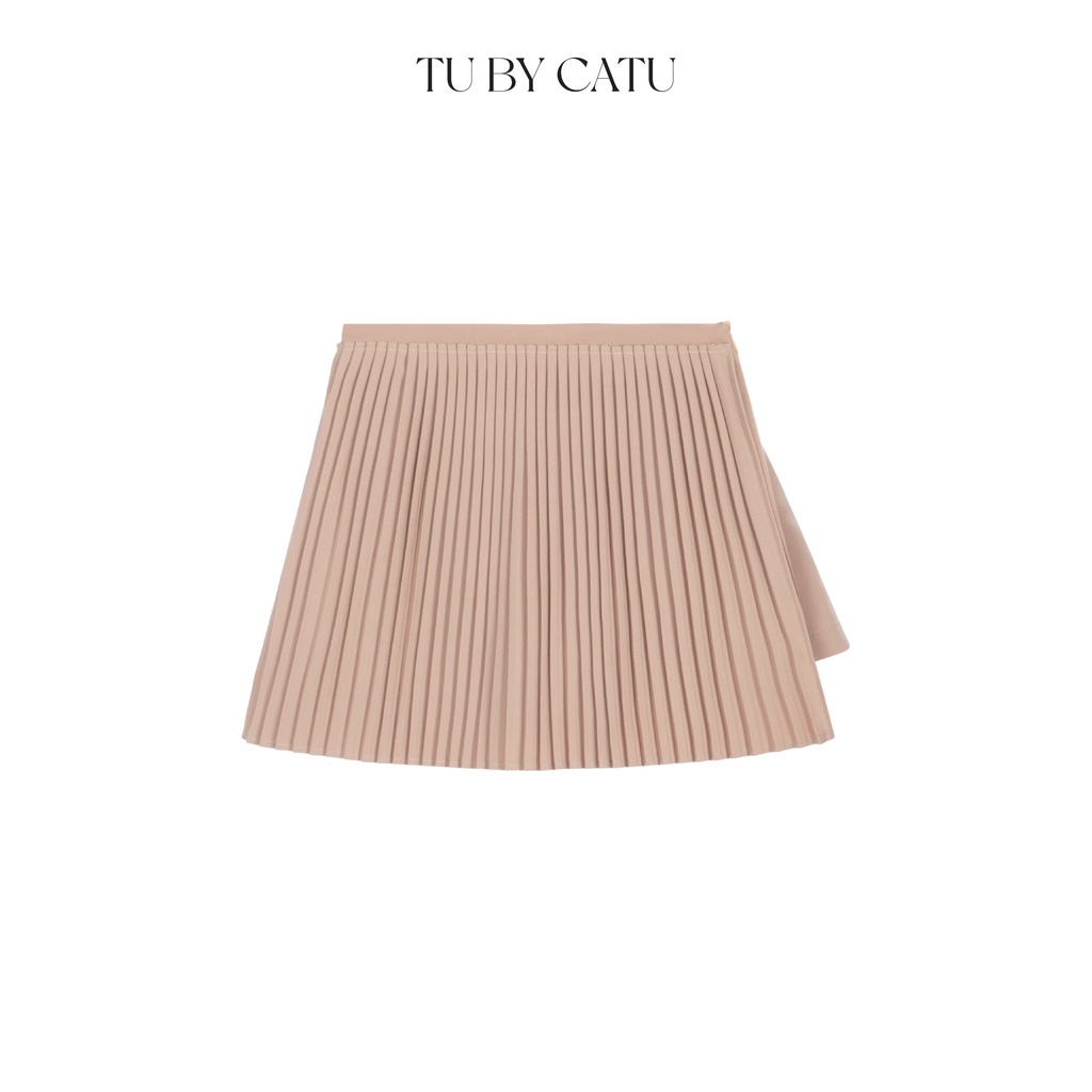 TUBYCATU | Chân váy Day skirt xếp ly 4 màu Đen/ Đỏ/ Trắng/ Nude/