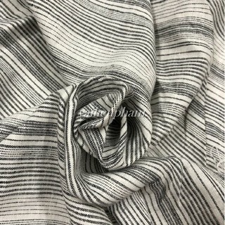 Vải linen kẻ
