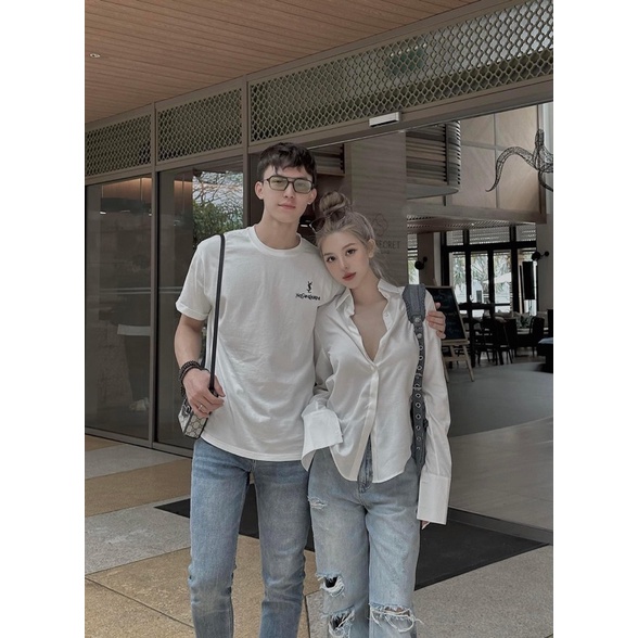 Áo sơmi nữ, sơmi trắng vải đẹp mềm mịn