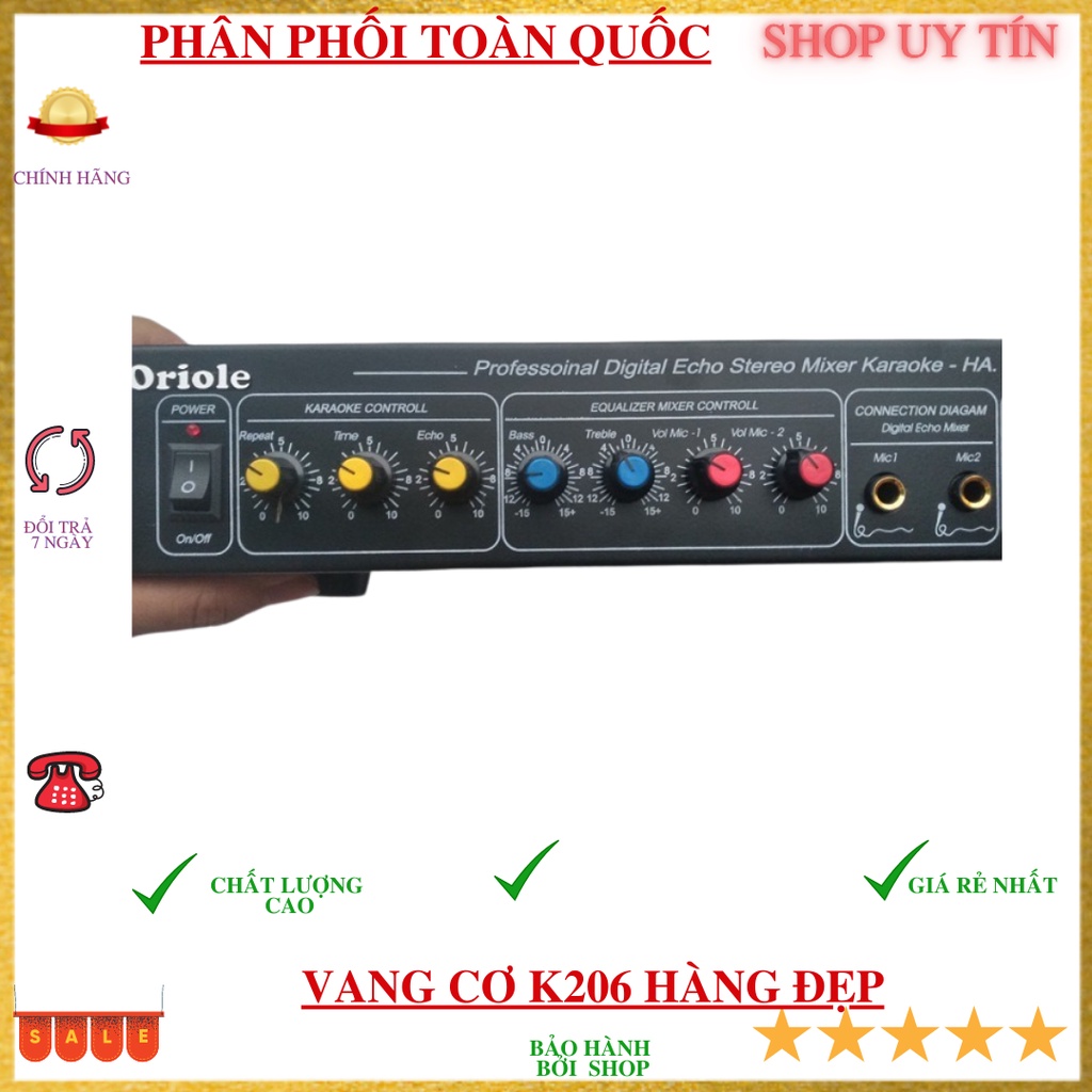 Vang hát karaoke rễ ràng sử dụng nhé tạo vang hay