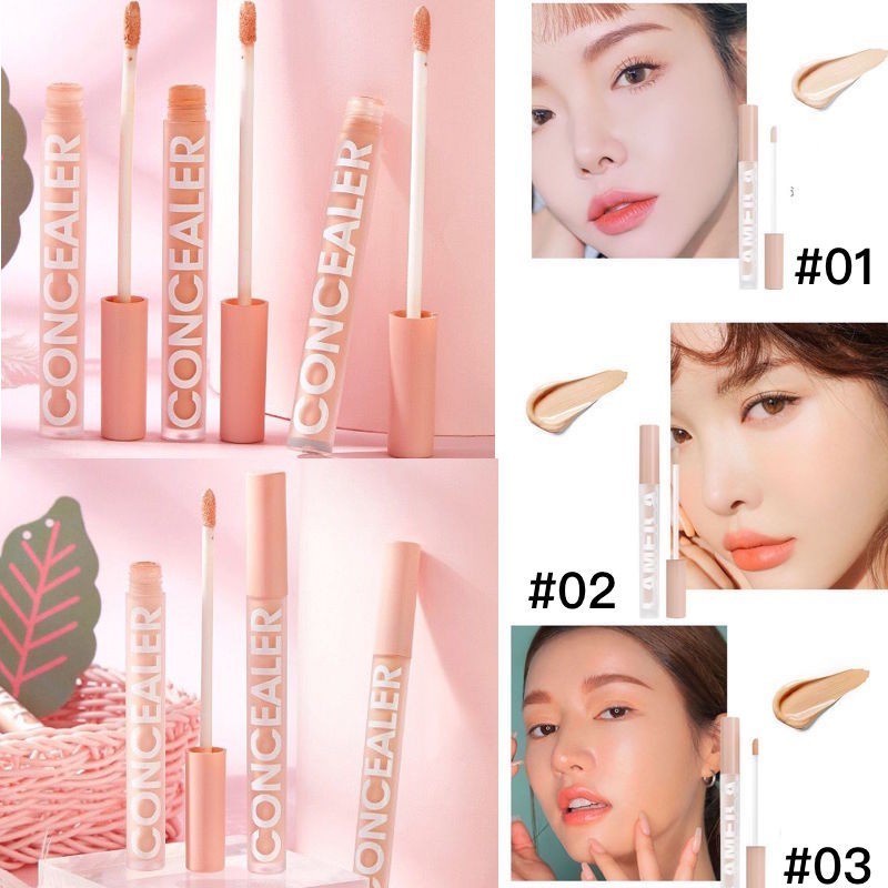 Kem nền che khuyết điểm dạng lỏng  dưỡng ẩm kiềm dầu không dễ phai màu SXY611