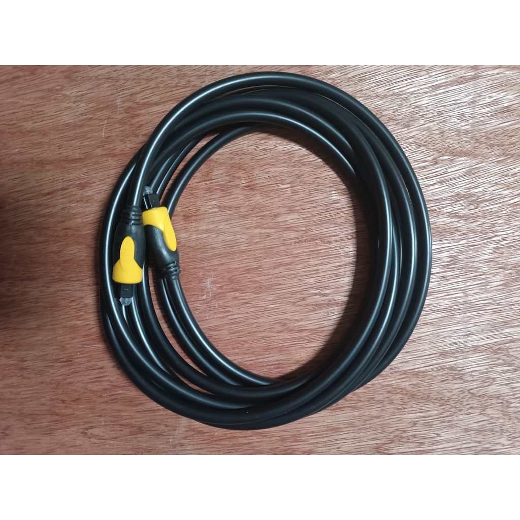 Dây quang chuyền tải âm thanh quang học dài 3mét dày 0.6cm