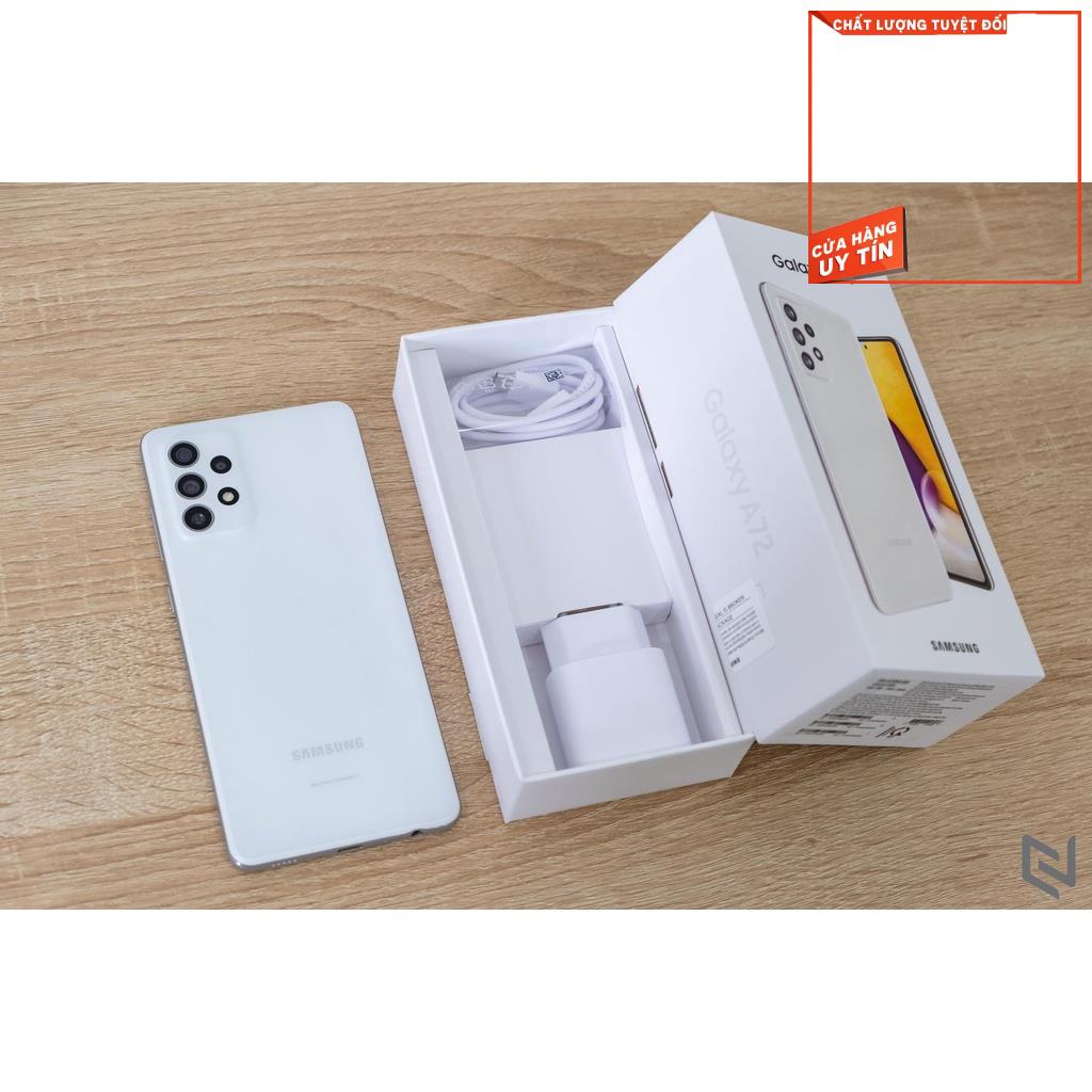 _Điện thoại SAMSUNG Galaxy A72 , Chính hãng 100% Fullbox nguyên seal bảo hành 12 tháng
