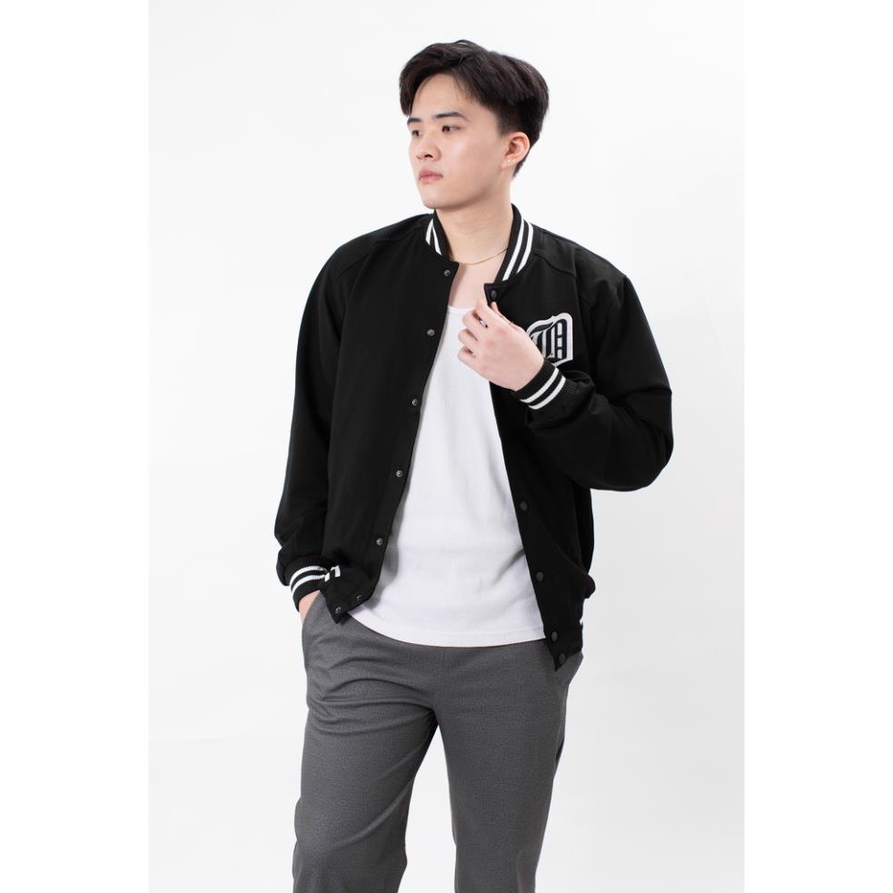 Áo Khoác Bomber 2 Lớp Đẹp Lados 2044 - Thiết kế đơn giản, dễ mặc, form chuẩn cực chất chất