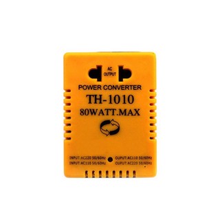 Adapter đổi điện 220V-110V, Revolve TH-1010, 80 Watt (Sử dụng cho máy cắm tinh dầu Plug của Mỹ)
