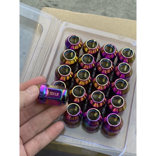 Set 20 Ốc Vít INoc Cố Định Khung Bánh Xe Hơi Chống Trộm thích hợp cho mọi mâm xe