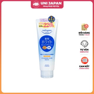 [HÀNG NỘI ĐỊA] Sữa rửa mặt Kose Softymo Nhật Bản 220gr