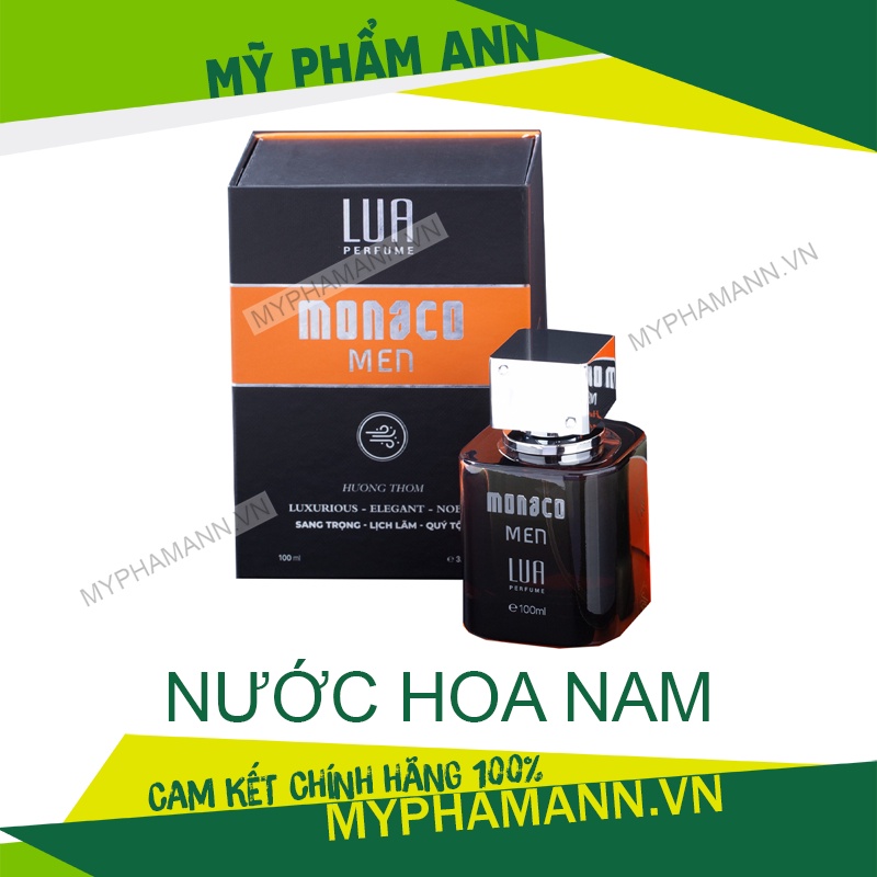 Nước Hoa Nam Cao Cấp Monaco Men Lua Perfume Chính Hãng 100ml