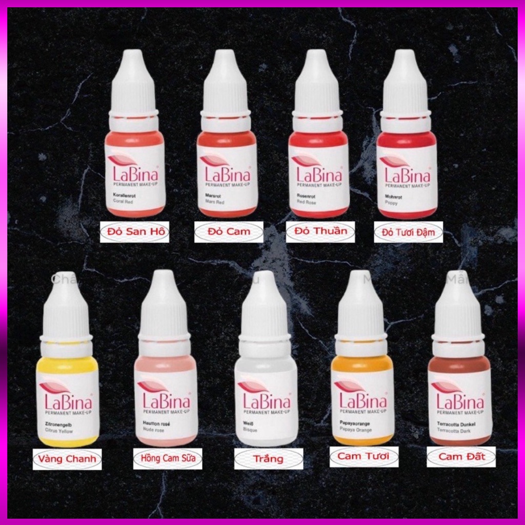 Mực Môi Thẩm Mỹ LABINA Chính Hãng Đức Chai - Giá Sỉ