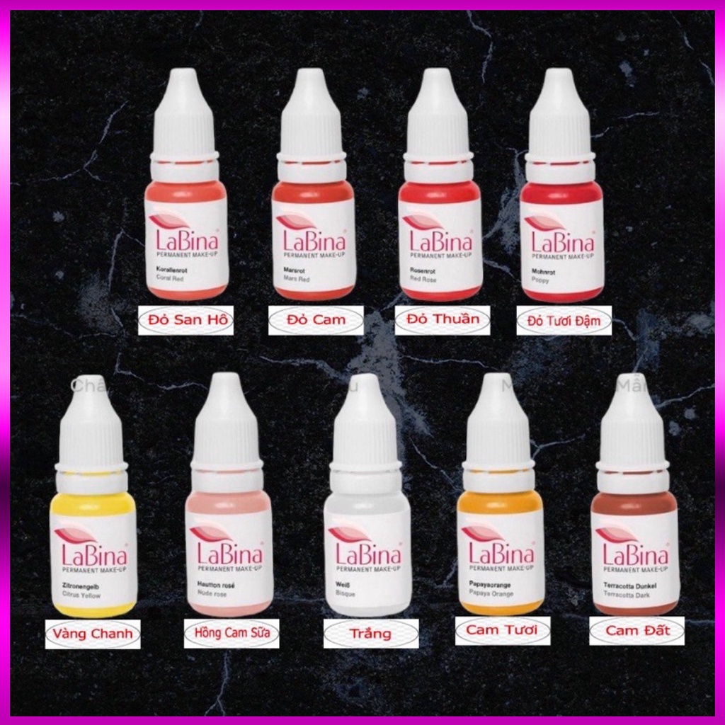 Mực Môi Thẩm Mỹ LABINA Chính Hãng Đức Chai 10 ML