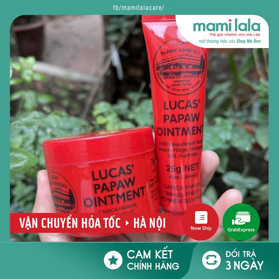 Kem đa năng Lucas Papaw Ointment 25g - Chính hãng Úc