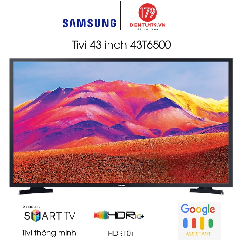 Smart Tivi Samsung 43 inch 43T6500 giá rẻ