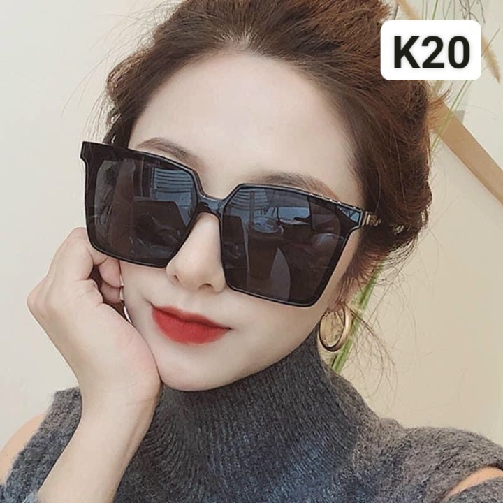 Kính mát hotgirl Gmlv K20 du lịch thời trang Hàn Quốc dành cho nam nữ - HC_HA