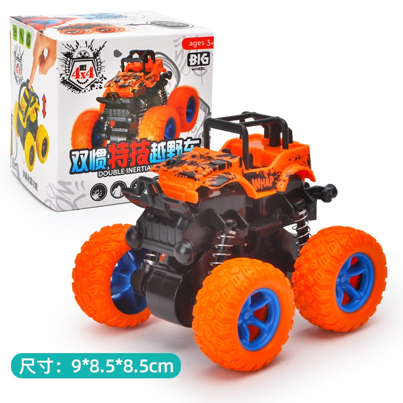 Ô tô đồ chơi địa hình, oto địa hình chạy đà xoay 360 độ có giảm xóc bền bỉ loại có hộp – Doli Kids