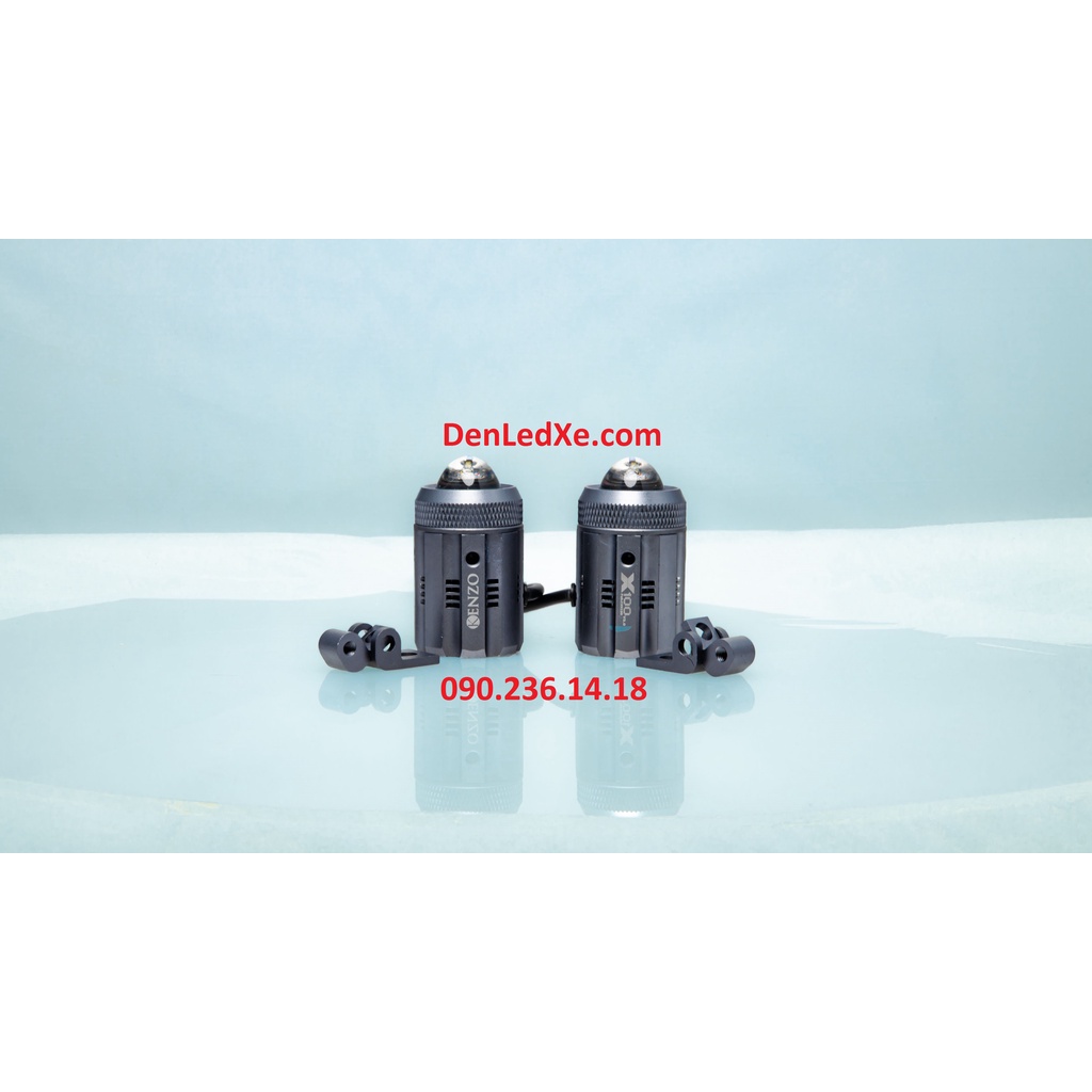 Kenzo X100 Ver 3.0 - Bi Cầu Led Mini Trợ Sáng 2023 - Hàng Chính Hãng