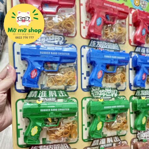 Đồ chơi bắn dây thun -  đồ chơi bắn lon, bắn thằn lằn, bắn bong bóng - Đồ chơi Nhà Mỡ Mỡ
