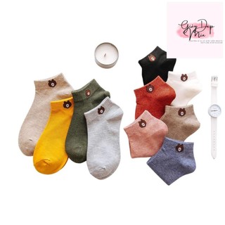 Set 10 đôi tất gấu broun loại đẹp :))