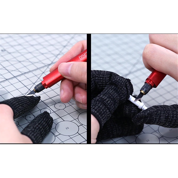 Găng Tay Bảo Vệ Khi Lắp Ráp Mô Hình Nhựa CF-01 Anti-cut Finger Cots DSPIAE
