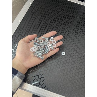 ốc cài M6 ( kèm long đen + êku cài ) ship hoả tốc hà nội