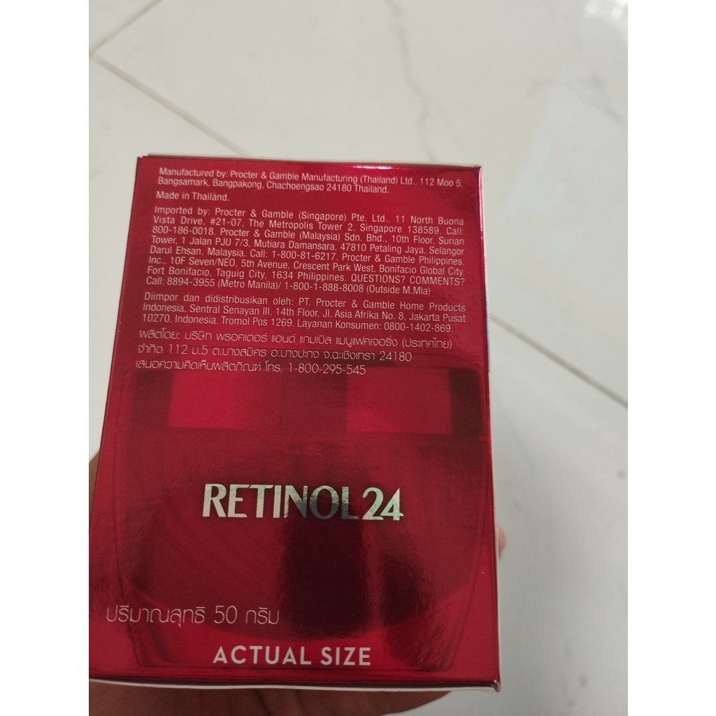 Kem dưỡng ban đêm tái tạo da Olay Retinol 24