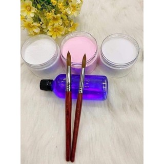 Lưu huỳnh mỹ đắp bột, nặn hoa nail