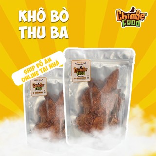 Khô Bò Thu Ba - Bò Khô Miếng Thu Ba Đặc Sản Quảng Ngãi Gói 200Gr -  Chim Sẻ Food