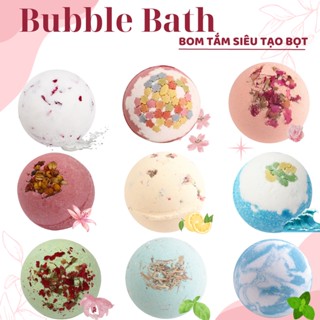 [TỔNG HỢP] Bom tắm Tạo Bọt - Super Bubble Bath Bomb- Romantic Bath Bomb|- 100g