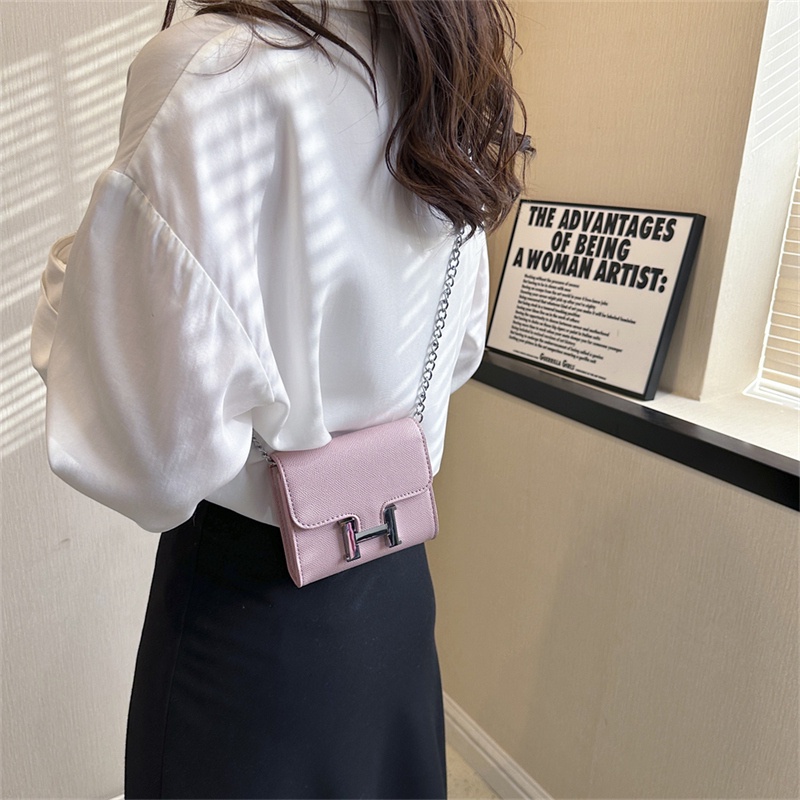 Túi Xách Đeo Chéo Mini Hình Chữ H Phong Cách Mới 2023 Cho Nữ