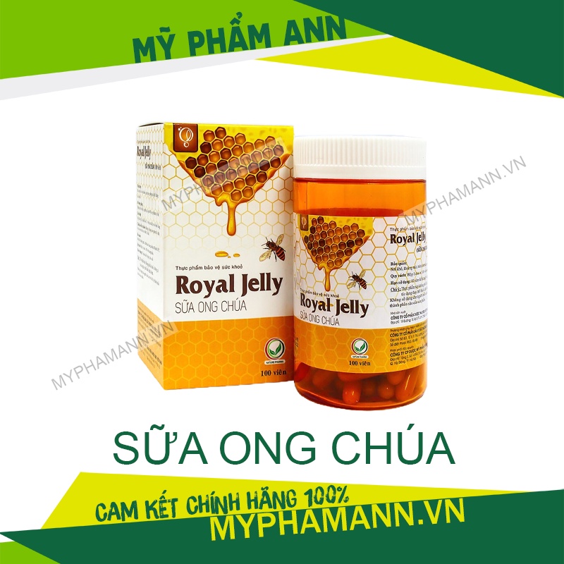 Viên Uống Sữa Ong Chúa Schon Royal Jelly Chính Hãng GHB Giúp Ngăn Ngừa Lão Hoá Đánh Bay Sạm Nám