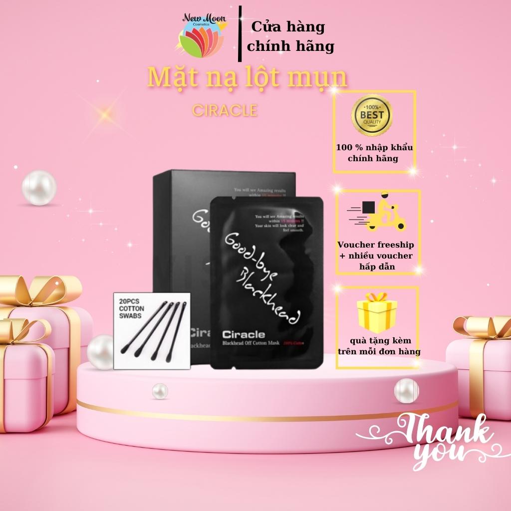 (Chính Hãng Có Hóa Đơn )Miếng Dán Mụn Mũi - Ủ Mụn - Mặt Nạ Lột Đẩy Mụn Đầu Đen Ciracle Goodbye Blackhead Off Cotton