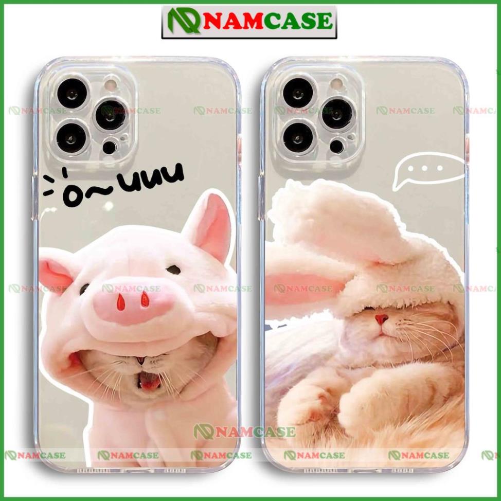 Ốp lưng iphone cặp đôi hoạt hình độc lạ chó mèo ngộ nghĩnh dễ thương đẹp cho ip 6/6s/7/8/X/XS/11/12/13/14 Pro Plus Max