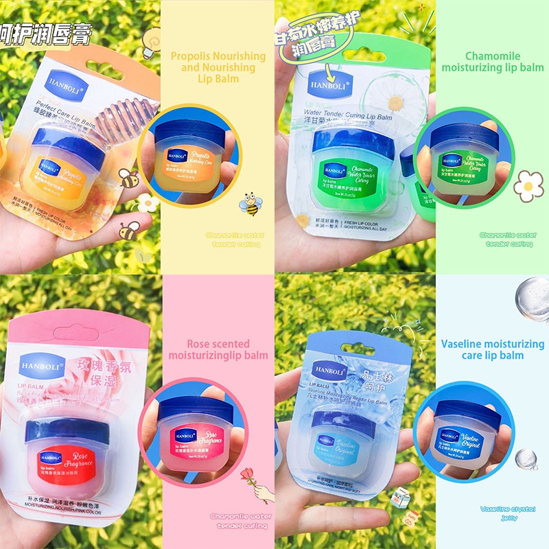 Dưỡng môi VASELINE 7g dạng hũ LOẠI RẺ cho KHÁCH SỈ đủ vị