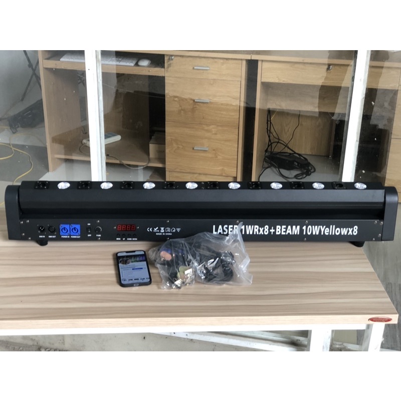 Đèn mành 8+8 laser
