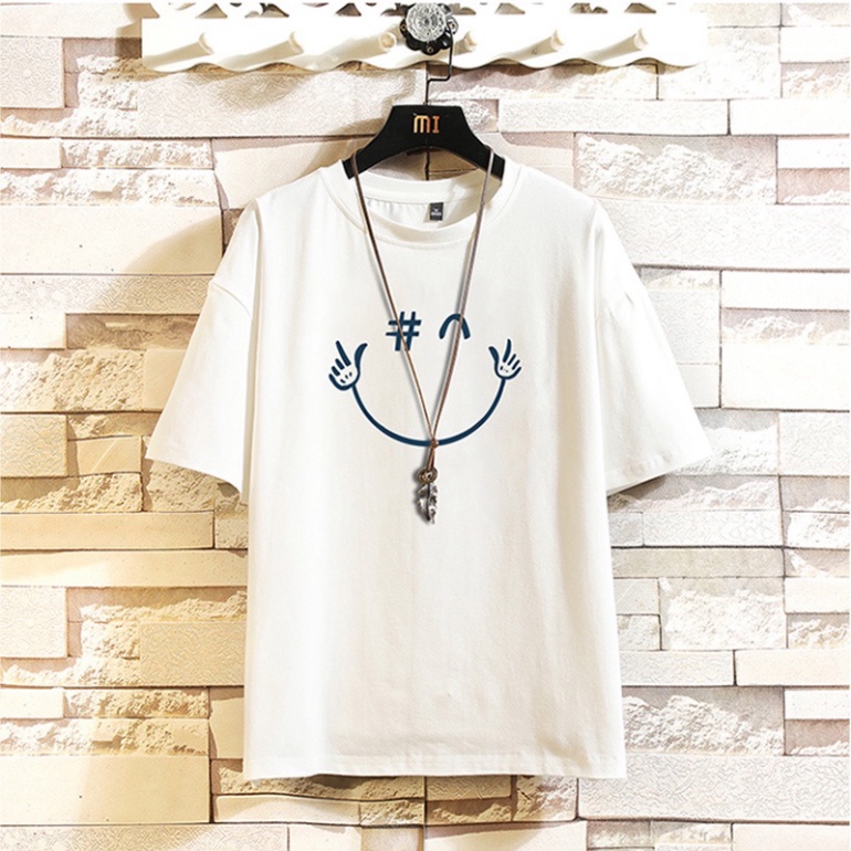 Áo thun giới tính unisex tay lỡ Smile áo cộc cotton freesize AD-Hot Trend 2023_A10 | BigBuy360 - bigbuy360.vn
