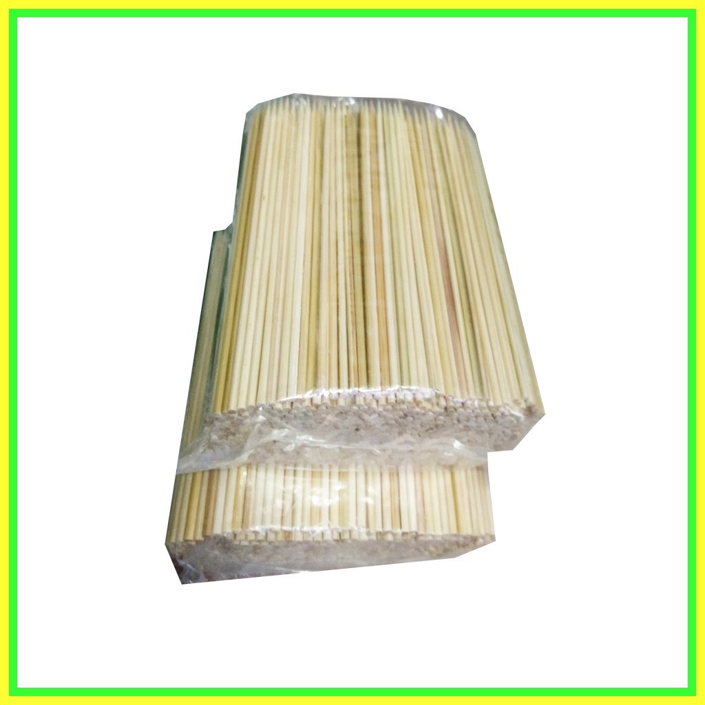 TÚI 1KG Que xiên tre nương thịt, xíc xích, làm khoai tây lốc xoáy