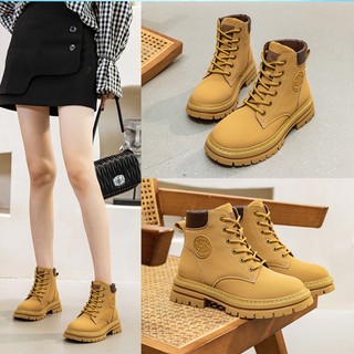 Giày Combat Boots Martin Boots tăng chiều cao 4cm