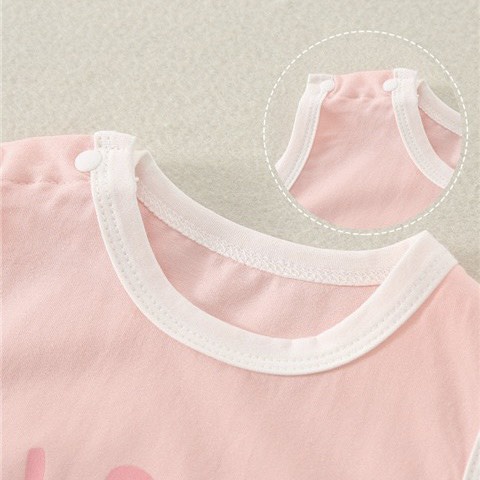 Body chip ba lỗ cotton mẫu mới hàng Quảng Châu mềm mát dành cho bé trai bé gái mặc hè