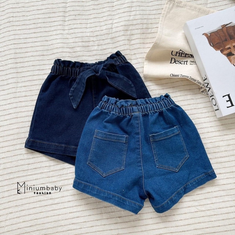 SET 2 quần sóc bò bé