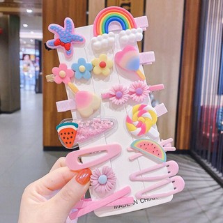 Set 14 Kẹp Tóc Siêu Cute Cho Bé Gái