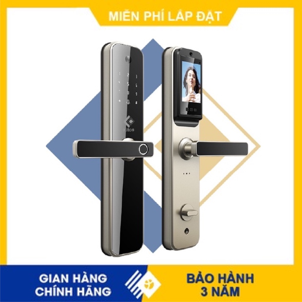 Khóa cửa vân tay Kitos KT- X3 chính hãng, bền đẹp, giá rẻ nhất - Bảo hành 02 năm, miễn phí lắp đặt