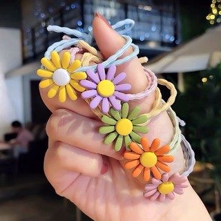 Dây thun cột tóc hoạ tiết đáng yêu