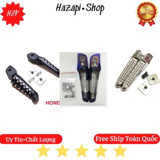 Gác chân nhôm sau các màu cho wave và các dòng xe honda